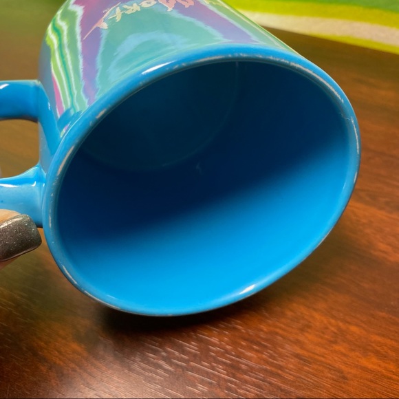 SOLD Rick And Morty Blue Coffee Ceramic Mug - Official Adult Swim Large Mug - Picture 7 of 9